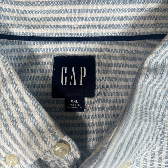 Gap Men's Button Down Long Sleeve 2XL Brand New Nwt Oxford Shirt $49.95 - Picture 7 of 7